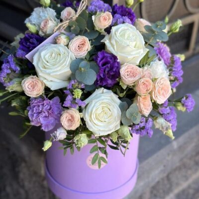 Caja Floral “Dulce Lavanda”