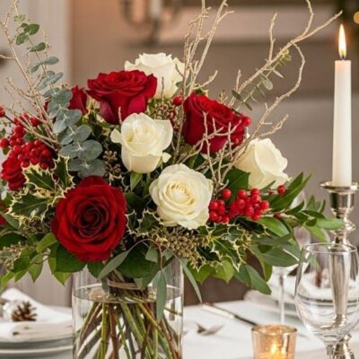 Centro de Mesa “Luz de Navidad”