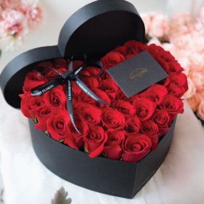 Caja Floral “Corazón Eterno”
