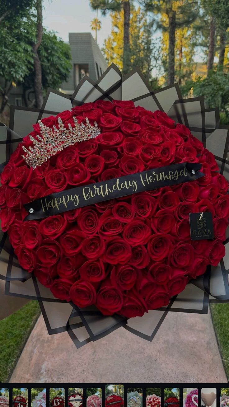 👑 Bouquet “Reina de Rosas” – Taller Floral