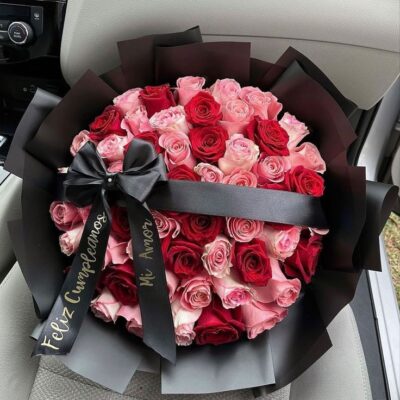🖤🌹 Bouquet “Amor de Lujo” – Taller Floral