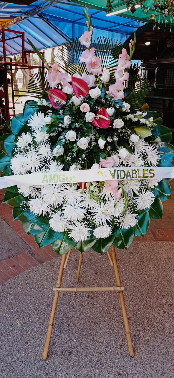 Corona de condolencias II